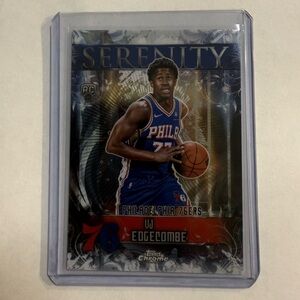 🔥2025-26 Topps Chrome #SY-13 VJ Edgecombe Serenity
